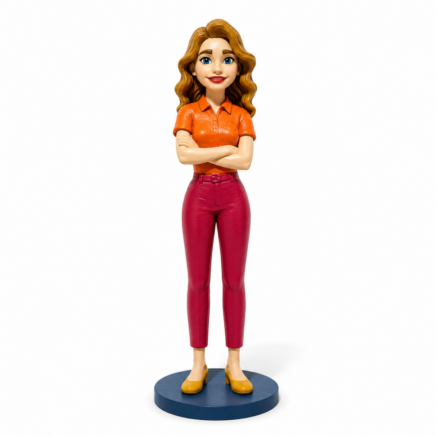 Miniatura 3D Personalizada 12cm - Pintura Artesanal